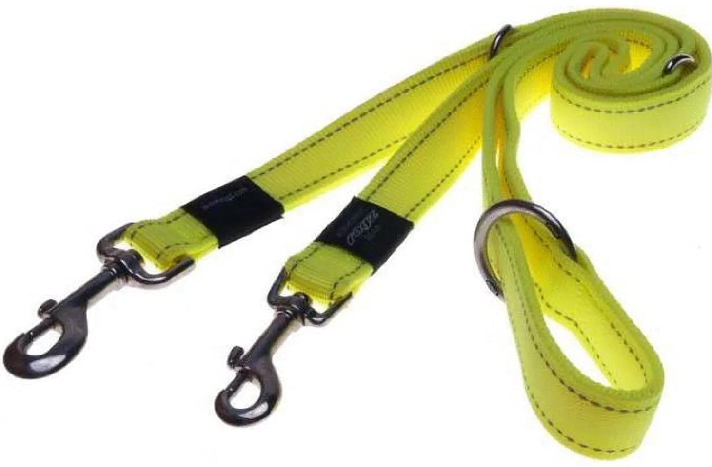 Rogz Utility Multilijn - Hondenriem - 180x2 cm Geel L