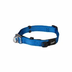 Rogz Utility Safety Halsband Blauw - Hondenhalsband