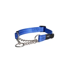 Rogz Utility Sliphalsband Ketting Blauw - Hondenhalsband