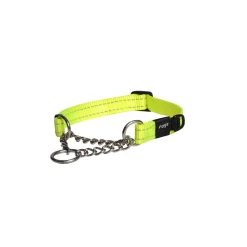 Rogz Utility Sliphalsband Ketting Geel - Hondenhalsband
