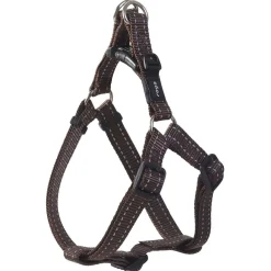 Rogz Utility Step-In Tuig - Hondenharnas - Bruin 42-61x1.6 Cm M