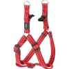 Rogz Utility Step-In Tuig - Hondenharnas - Rood 42-61x1.6 Cm M