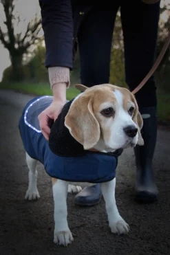 Rosewood Hondenjas Reflecterend Blauw&Zwart - Hondenkleding