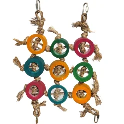 Rosewood Vogelspeelgoed Klimnet - Vogelspeelgoed - 31x3.5x38 cm