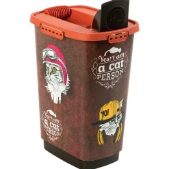 Rotho Mypet Voeder Strooicontainer - Hondenvoerbewaarbak - 243x179x322 mm 10 l 389 g Oranje