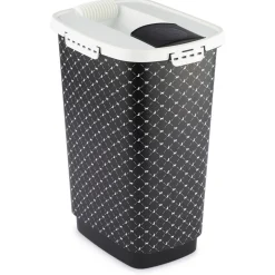 Rotho Mypet Voercontainer Zwart&Wit - Hondenvoerbewaarbak