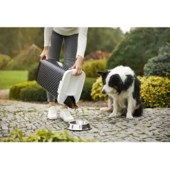 Rotho Mypet Voercontainer Zwart&Wit - Hondenvoerbewaarbak