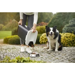 Rotho Mypet Voercontainer Zwart&Wit - Hondenvoerbewaarbak