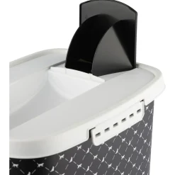 Rotho Mypet Voercontainer Zwart&Wit - Hondenvoerbewaarbak