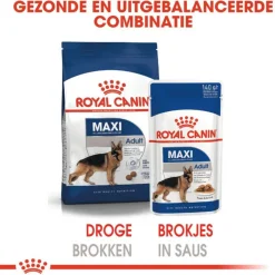 Royal Canin Maxi Adult Natvoer - Hondenvoer - 10x140 g