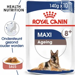 Royal Canin Maxi Ageing 8+ Natvoer - Hondenvoer - 10x140 g