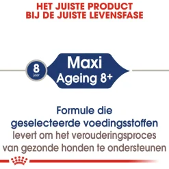 Royal Canin Maxi Ageing 8+ Natvoer - Hondenvoer - 10x140 g