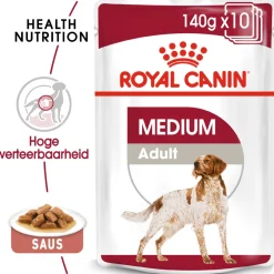 Royal Canin Medium Adult Natvoer - Hondenvoer - 10x140 g
