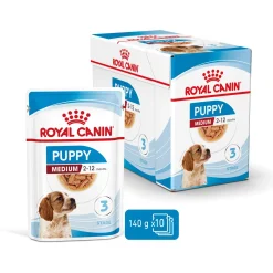 Royal Canin Medium Natvoer - Puppy-Hondenvoer - 10x140 g