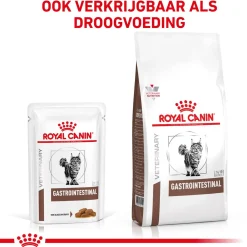 Royal Canin Veterinary Diet Gastro Intestinal Wet - Kattenvoer - 12x85 g