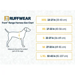 Ruffwear Front Range Harness Grijs - Hondenharnas