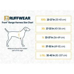 Ruffwear Front Range Harness Rood - Hondenharnas