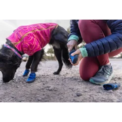 Ruffwear Trail Dog Shoes Set 2 Stuks Blauw - Hondenpootverzorging