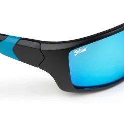 Salmo Black Glasses Grey Ice Blue Lens - Zonnebrillen - per stuk