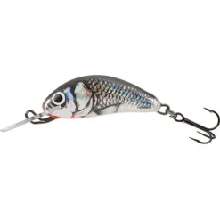 Salmo Hornet Snk - Swingers & hangers - 6 cm Holographic Grey Shiner