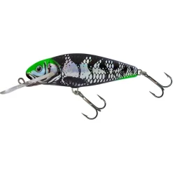 Salmo Perch 8 Dr Holo Dark Green Head - Plug -