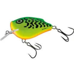 Salmo Squarebill Flo - Plug - 6 cm Green Tiger