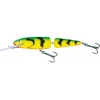 Salmo White Fish 13 Jointed Deep Runner - Green Tiger - Plug -