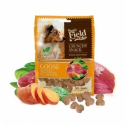 Sam's Field Crunchy Cracker - Hondensnacks - Gans Bataat Spinazie 200 g