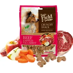 Sam's Field Crunchy Cracker - Hondensnacks - Rund Appel Wortel 200 g