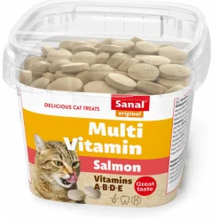 Sanal Multi Vitamin Cat Treats - Kattensnack - Zalm 100 g