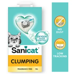 Sanicat Clumping Unscented - Kattenbakvulling - 16 l