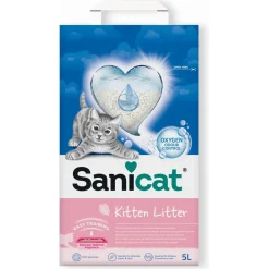 Sanicat Kitten Litter - Kattenbakvulling - 5 l