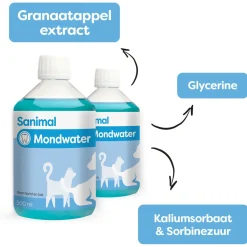 Sanimal Dental Care - Gebitsverzorging - 500 ml