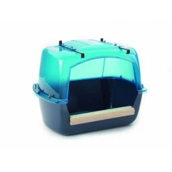 Savic Badhuis Papegaai Splash Giant - Vogelverblijven - 38x24x28 cm Blauw Xl