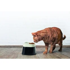 Savic Ergo Cube Food - Kattenvoerbak - 22x21x17.5 cm Zwart Wit