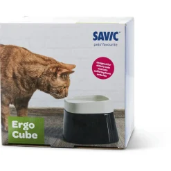 Savic Ergo Cube Water - Kattendrinkbak - 22x21x17.5 cm Zwart Assorti