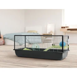 Savic Hamsterkooi Plaza 120 - Dierenverblijf - 118x64.5x52 cm Zwart