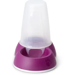 Savic Loop Food Store - Kattenvoerbak - 20.5x13.5x18 cm 0.7 l 135 g Bordeaux Small