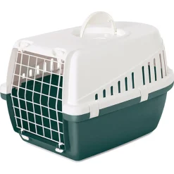 Savic Trotter 1 Nordic - Kattenvervoersbox - Wit Groen