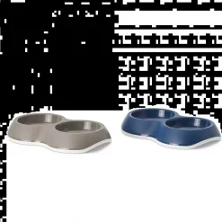 Savic Voerbak Delice Double - Hondenvoerbak - 26x16x4 cm Assorti Geschikt Voor Honden En Katten
