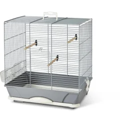 Savic Vogelkooi Primo 40 - Vogelverblijven - 46x32x48 cm Grijs