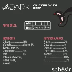 Schesir After Dark 80 g - Kattenvoer