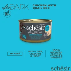 Schesir After Dark Pate 80 g - Kattenvoer