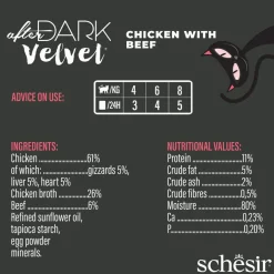 Schesir After Dark Velvet 80 g - Kattenvoer