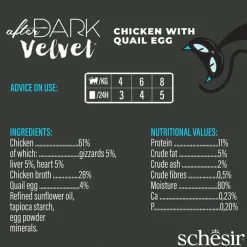 Schesir After Dark Velvet 80 g - Kattenvoer