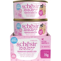 Schesir Baby 70 g - Kattenvoer