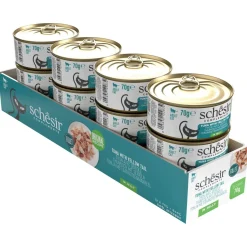 Schesir Blik Gelei - Kattenvoer - Tonijn Geelvintonijn 70 g
