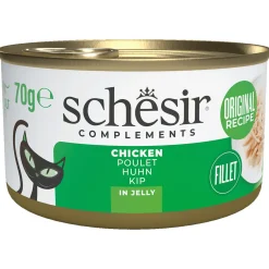 Schesir Blik Gelei - Kattenvoer - Kip 70 g