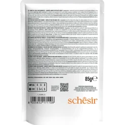 Schesir Cat Maaltijdzakjes Adult In Gelei 85 g - Kattenvoer
