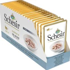 Schesir Cat Maaltijdzakjes Adult In Gelei 85 g - Kattenvoer